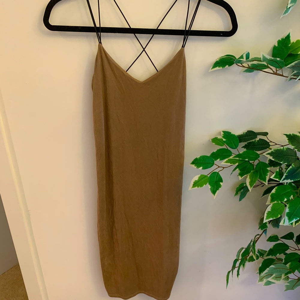 Suede Dress